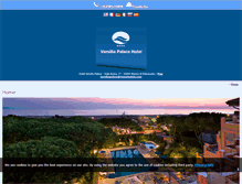 Tablet Screenshot of hotel-versiliapalace-versilia.com